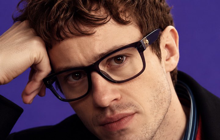 joequinnhq's tweet photo. 🔴 New photo of Joseph Quinn for Versace Fall Winter 2026 Eyewear https://t.co/07UduTwI5r