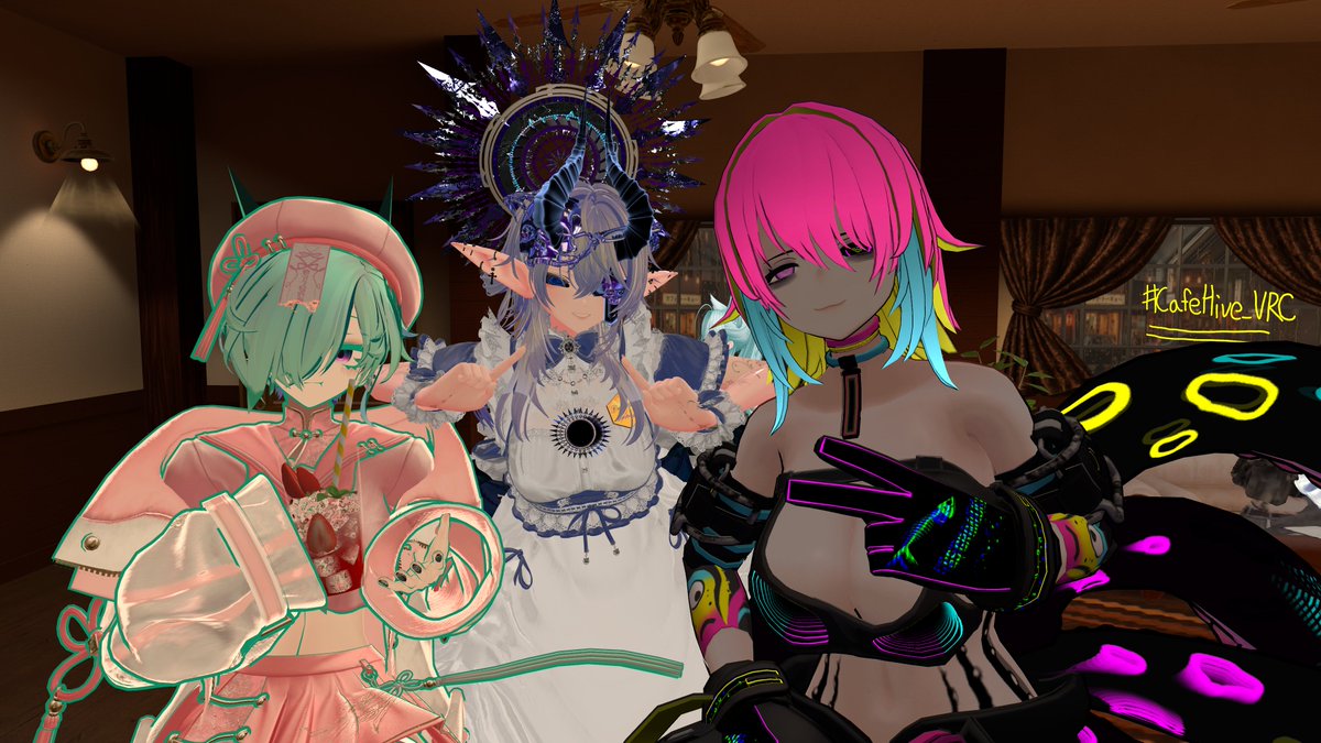 Twisted_Snow630's tweet photo. #CafeHive_VRC
お誘いいただいて参加させていただきました～
落ち着いた雰囲気で話しやすくて良い場所でした https://t.co/bDXvSI1Q9e