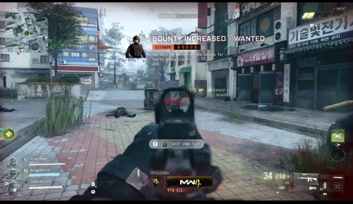 MattActual1's tweet photo. They cooked on this Bounty Ui as your threat level increases! #mw4 #dmz https://t.co/qQeS0hG3EZ