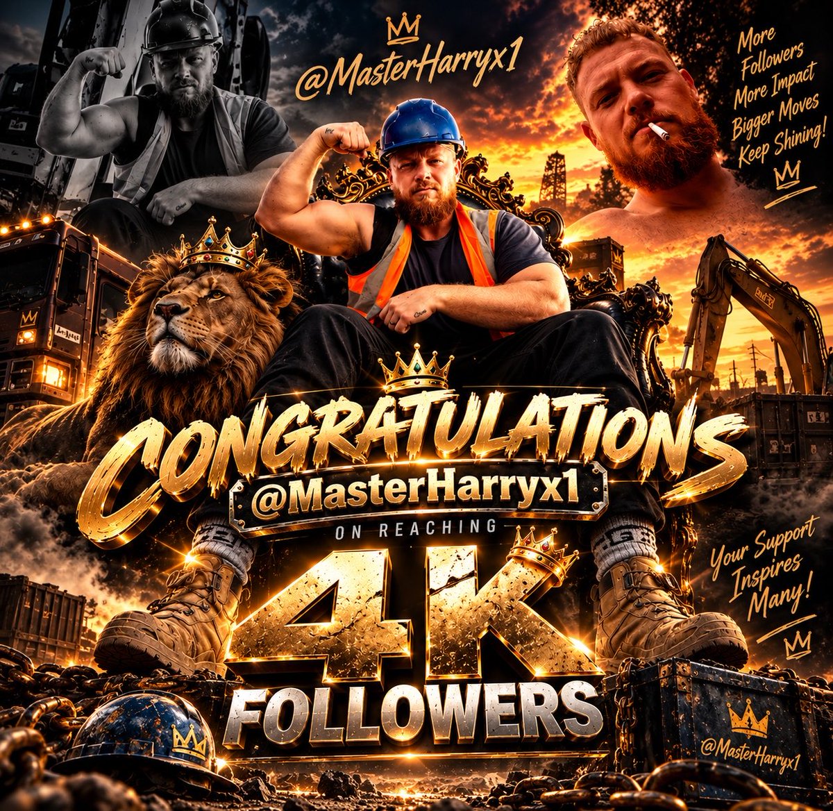 ScottishNappy's tweet photo. Huge congratulations to @MasterHarryx1 on smashing 4K followers! ๐๐ช๐ฅ
Built through hard work, consistency. Bigger milestones to come & 10K next!
#4KFollowers #Milestone #KeepGrowing #AlphaMindset https://t.co/u2XfKrrpt2
