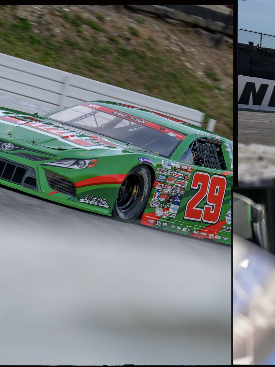 KevinHarvick's tweet photo. Lots of fun in @CARSTour at Newport. Finished seventh. https://t.co/0REhaXw2td