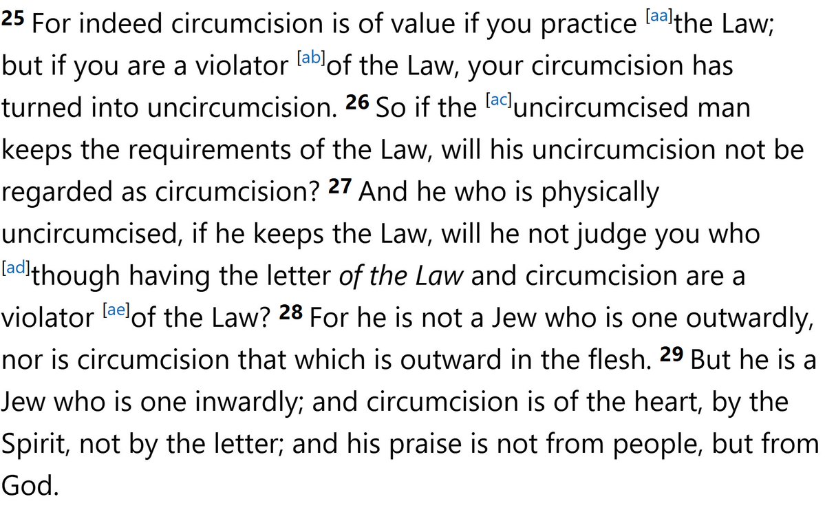 BrysonGray's tweet photo. It is quite literally impossible to read Romans 2 and think that's talking about Jews. It objectively includes Gentiles based on the literal words.

Man...what https://t.co/JzTKNU55Dp