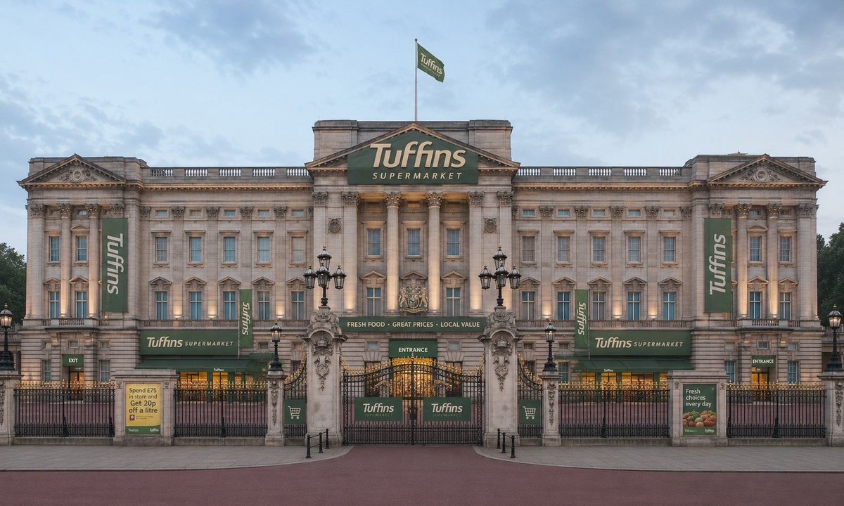 TuffinsMaddy's tweet photo. Planning on a trip to England? Then why not check out our new Buckingham Palace store in London! https://t.co/RmpgqHNvQe