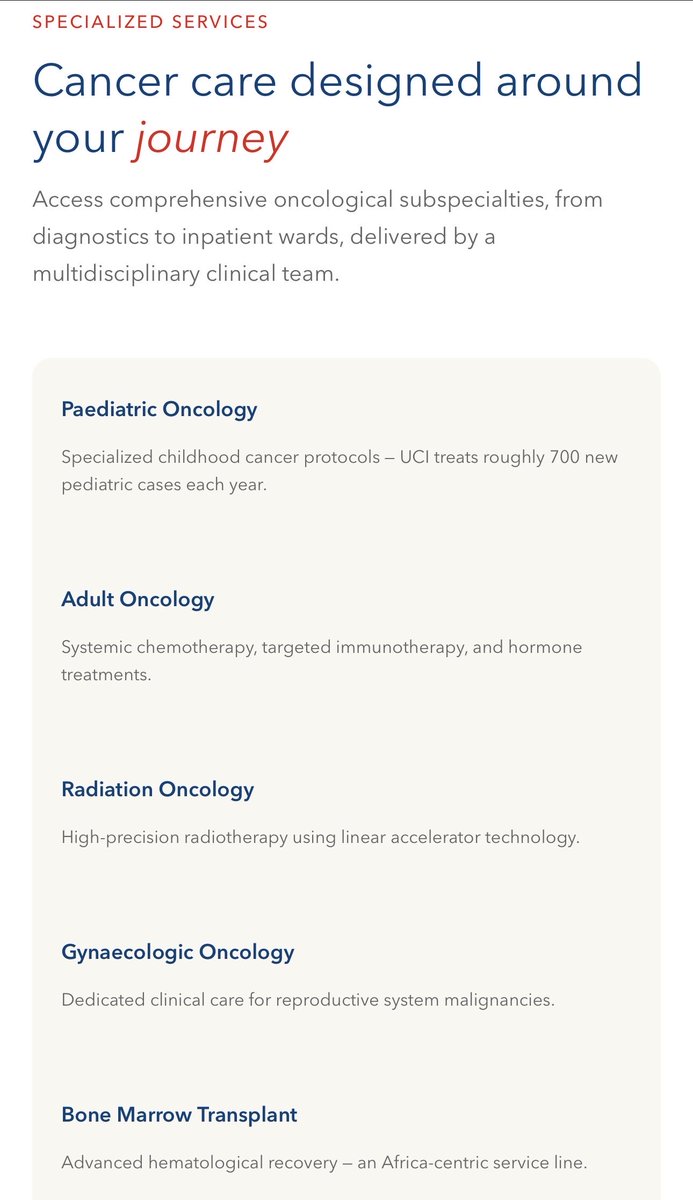 okwii_herbert's tweet photo. The Uganda cancer institute redifined website gives you a summary of the specialised services they offer. 

Check it out: https://t.co/x0SEY2NMEc⁠ 
#UgandaCancerInstitute #LifeReimagined https://t.co/4mD3libiZ9