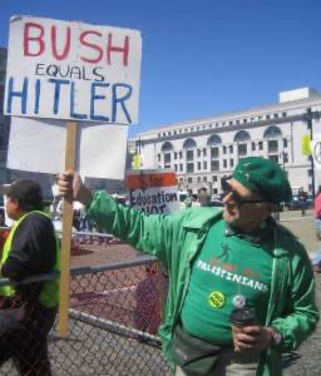 MWpatriot01's tweet photo. You gotta love how the Democrats think everybody has a really short memory. Every Republican nominee basically since Goldwater the left has called a Nazi. https://t.co/ipPIghwM5v