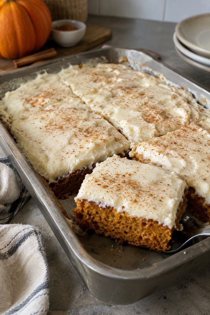 SweetzRecipes's tweet photo. Best Pumpkin Bars with Cream Cheese Frosting Recipe

✅ Full recipe here 👇👇
https://t.co/ZSl82TFUIU

#PumpkinBars
#CreamCheeseFrosting
#FallDessert
#BakingRecipes
#PumpkinSpice https://t.co/aVkKPOxBCi