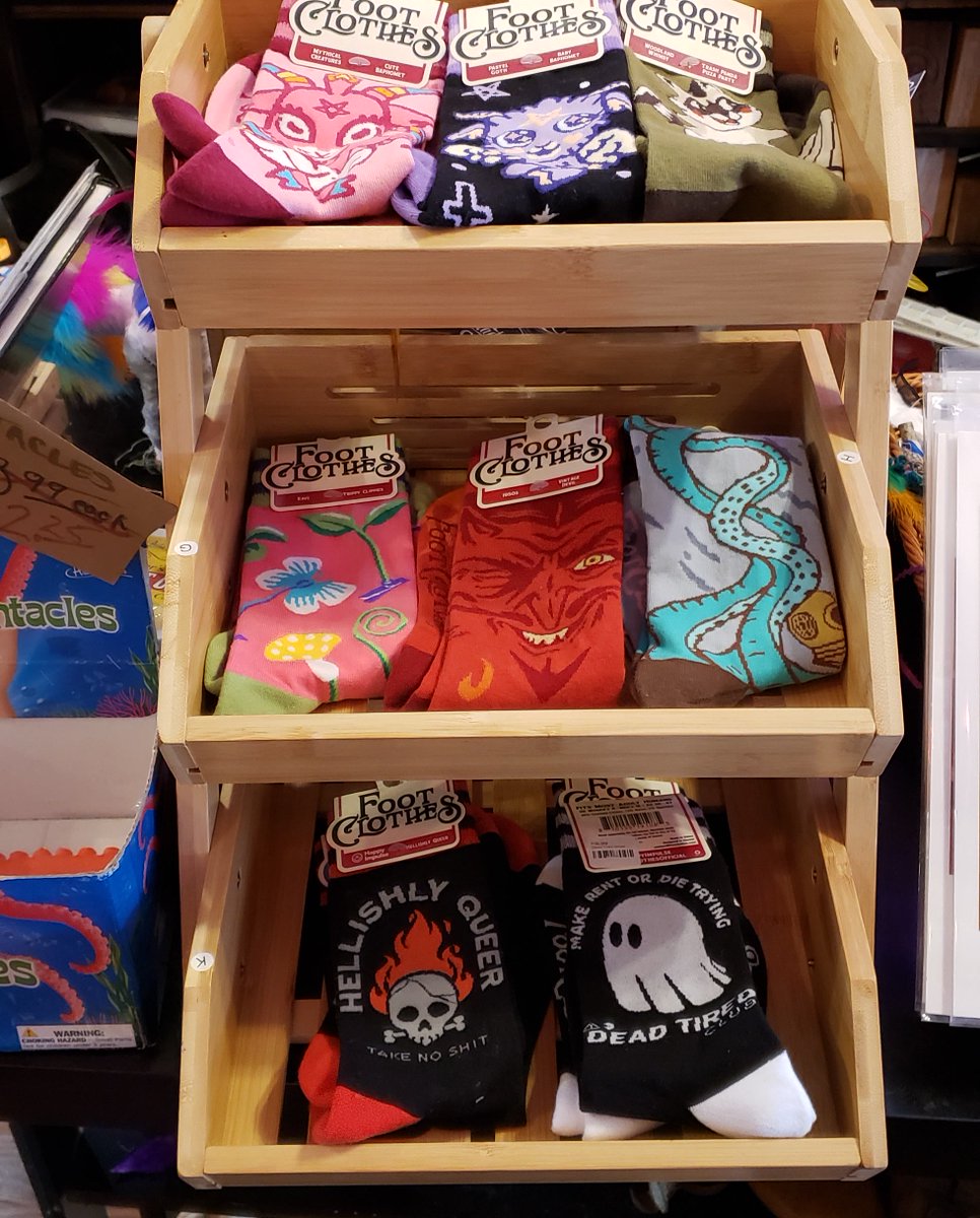 UniqueNOLATours's tweet photo. Everyone needs fun socks.

The Shop: Oddities at Unique NOLA
815 Toulouse Street

Order Online:
https://t.co/9xYF1ZwKHq

#neworleans #nola #frenchquarter #frenchquartershop #neworleansoddities #neworleansart #neworleansvoodoo #neworleanssouvenirs https://t.co/MhNzAqcWrL