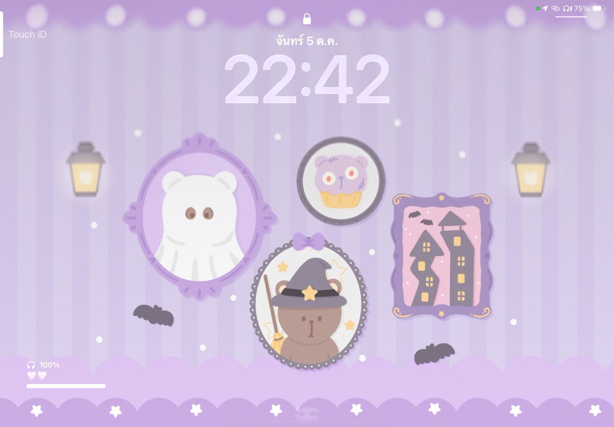 SunSmile_P's tweet photo. @therainnnnn น่ารักแม้กกกกกกกก 💜🐻👻 https://t.co/MArWWKqk3x