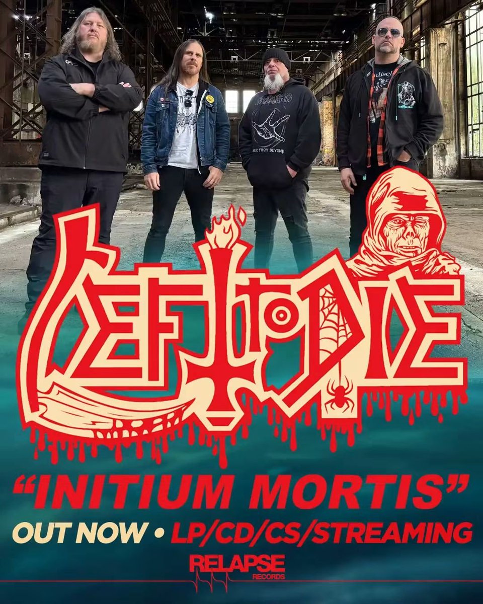 TerryButler67's tweet photo. INITIUM MORTIS out NOW !!
Get yours while you can !!

@RelapseRecords https://t.co/RSNeUYVlnM