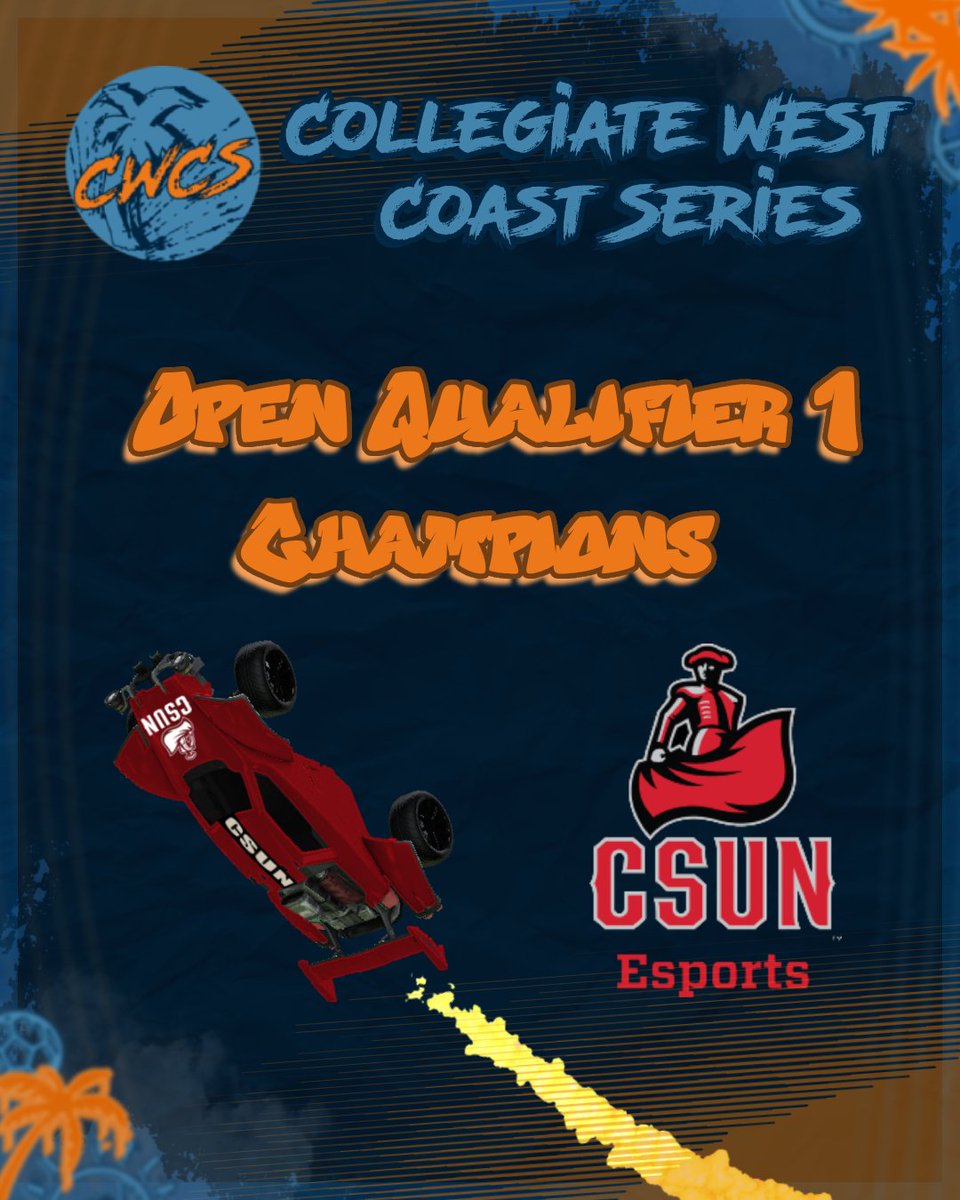 cwcs_official's tweet photo. Congratulations to @CSUNEsports on winning our first Fall 2026 Qualifier!
They defeated @ubcesports 4-2 in the Grand Finals to win!
Thank you to everyone who participated.
We look forward to seeing you in Qualifier #2!
#crl #esports #rocketleague #CWCS https://t.co/sc37S8S7tc
