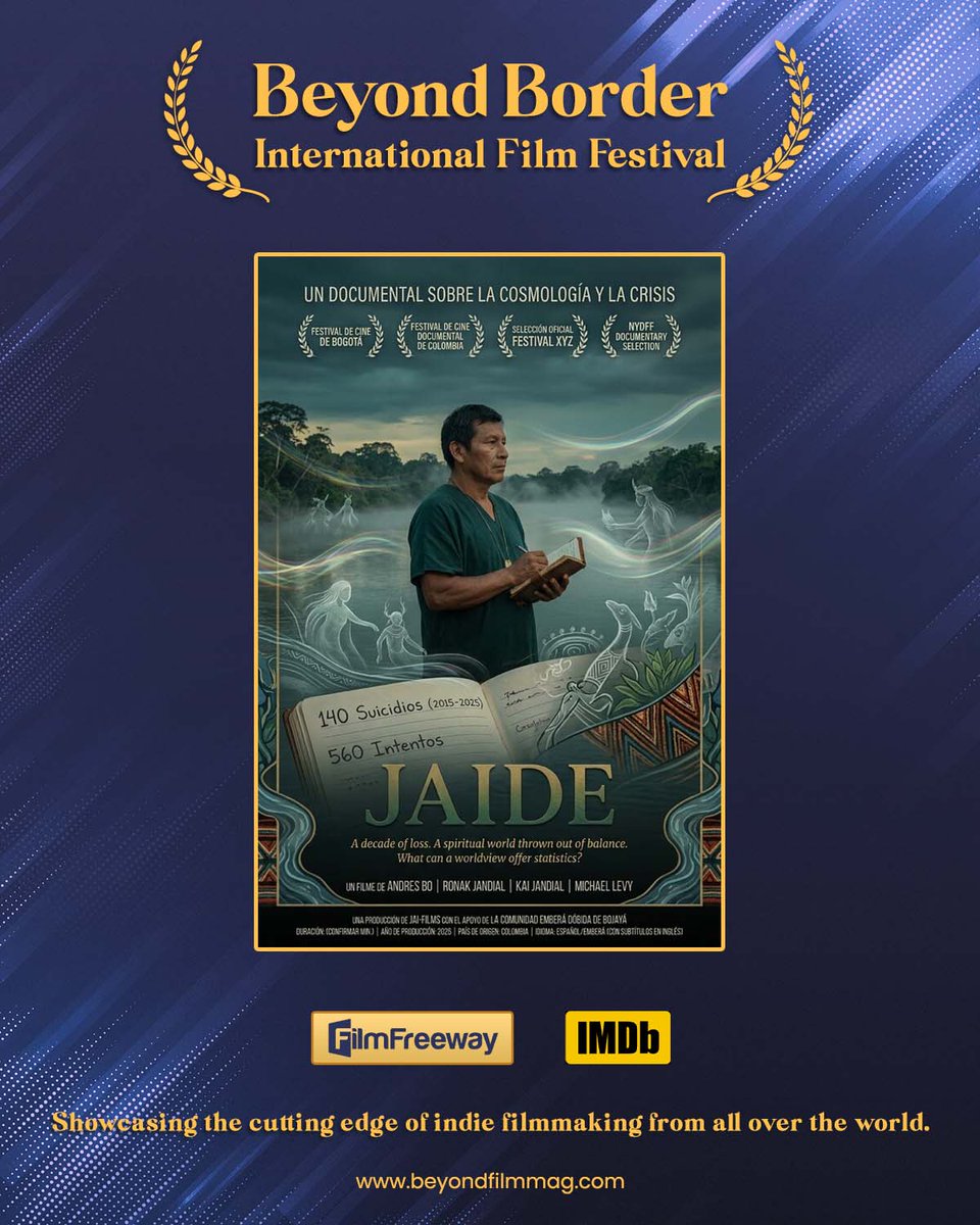beyondborderiff's tweet photo. S23 official entry 🎬 - "Jaide" directed by Andrés Bo.

#bbiff https://t.co/42uyhsdB68