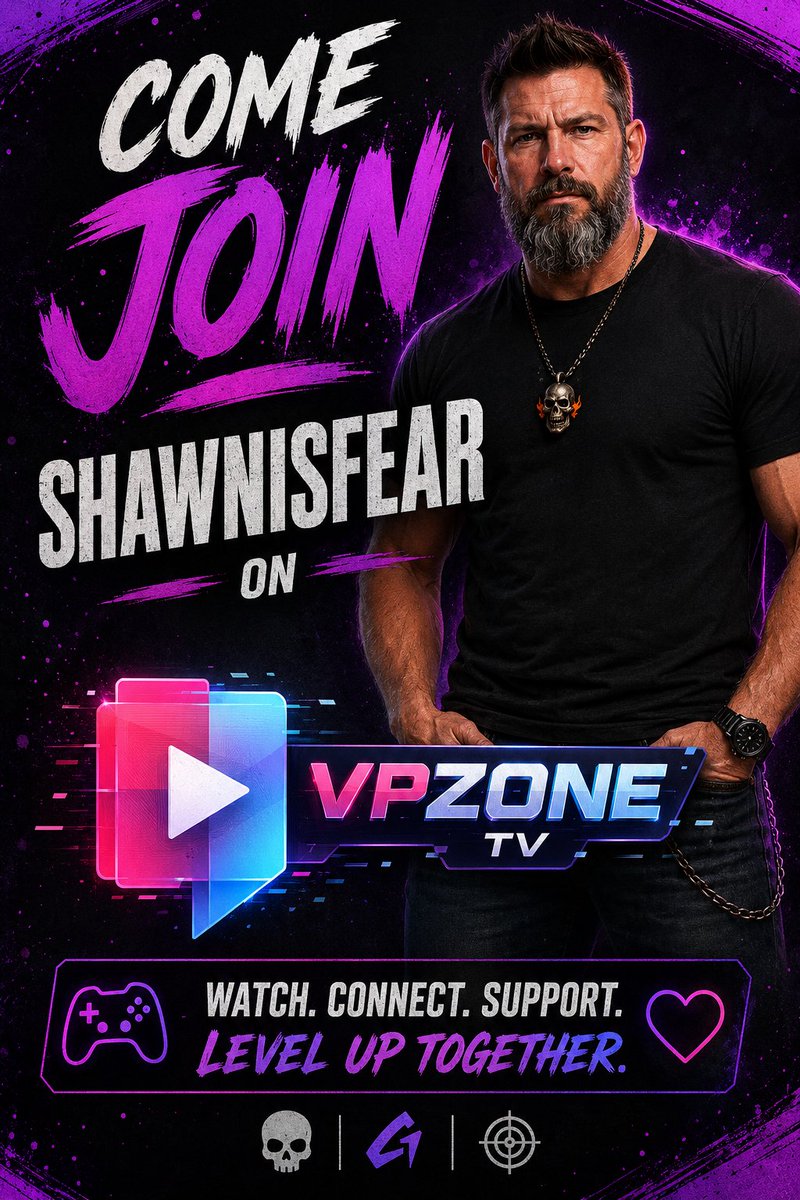 ShawnIsFear's tweet photo. Are you a streamer? Get the best streaming platform AROUND! @V3RTICALPIX3L is changing the game, don't be left behind!
Use my link to join a super supportive community of fellow gamers!
https://t.co/nNKv6Nn4ZG
#ShawnIsFear #VPZONE #CovenStreamteam #TheCoven #VPZoneStreamer https://t.co/7JqYIZCGrR