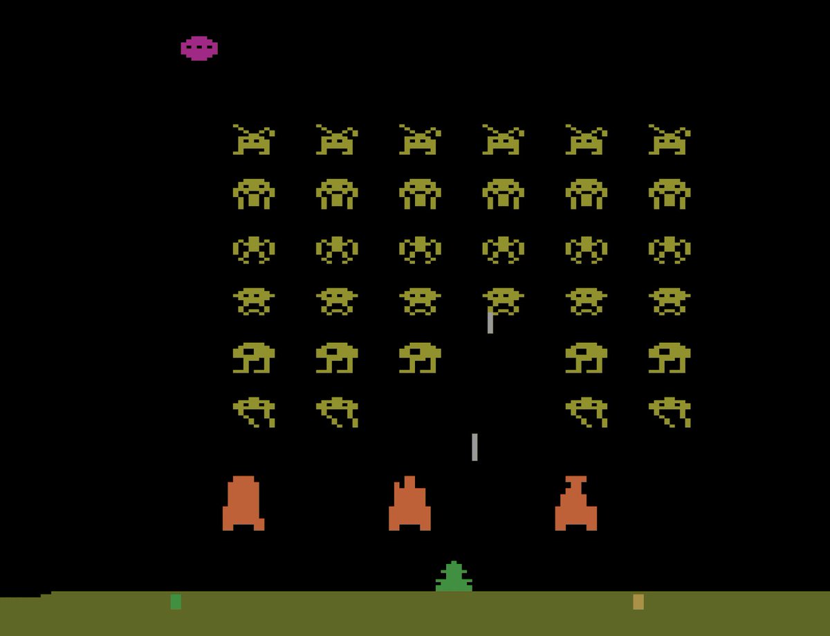 ericdresh's tweet photo. @ZacharyJeans Pac-Man is ALWAYS a classic! As is Space Invaders. https://t.co/T20aFDbtoY