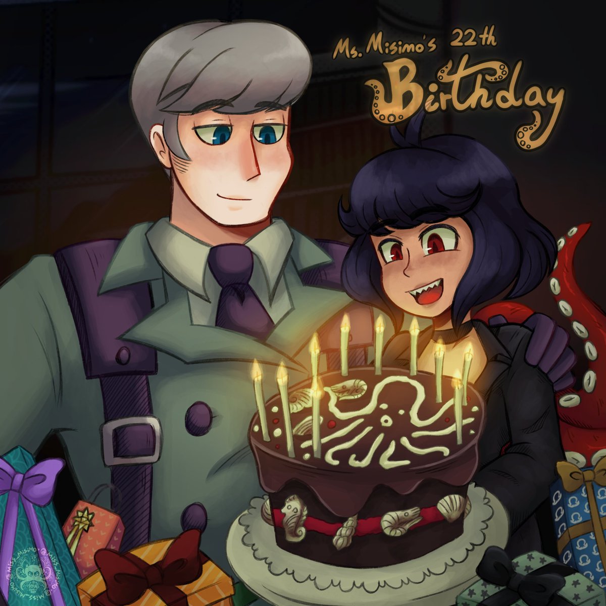 miss_misimo's tweet photo. Misimo day today! 🐙🫶🍰 https://t.co/l2cRGJ1t6y