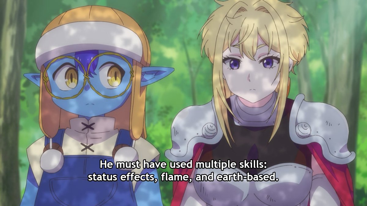 thetoukkisrob4's tweet photo. episode 2 "So what´s wrong with getting reborn goblin" was so peak i feel like i am begining to understand the system the mc has also very good morales!!! he is very likeable! #sowhatswrongbeingreborngoblin #isekai https://t.co/yiovF9dDW6