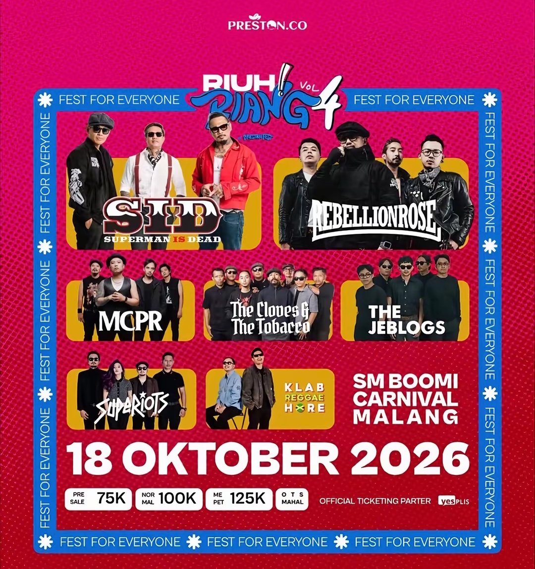 info_staycation's tweet photo. Lagi cari tempat nginep yang pas buat staycation atau nonton RIUH RIANG VOL.4?
​Staycation paling mudah, hemat, dan terpercaya
Klik DM untuk cek ketersediaan kamar &amp; promo minggu ini.
#StaycationHemat #hotelmurah  #staycationmalang   #penginapanmurahmalang  #riuhriangprestonfest https://t.co/g3SsWvc0Wf