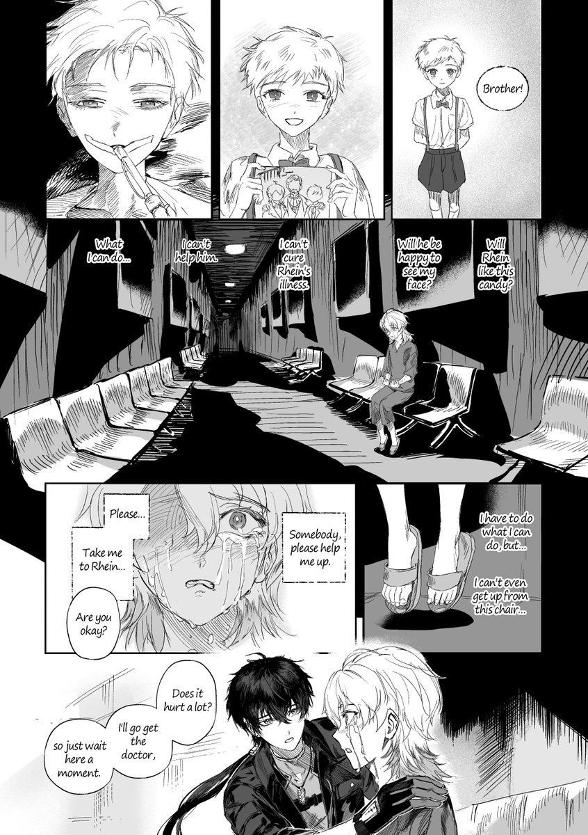 ifekusa's tweet photo. Roverluuk 🐈‍⬛🧬
If Luuk met Rover while he was getting treatment at Novialle
Read from right to left 
(4/30) https://t.co/ZcZpBG5oWB