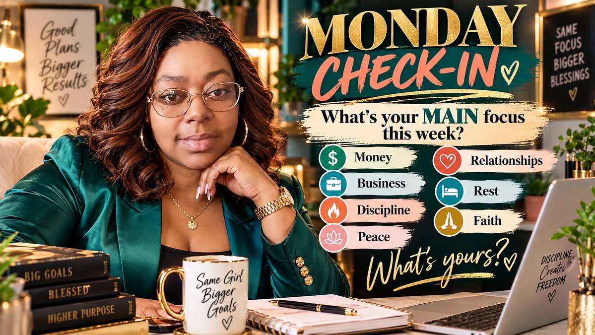 ForeverEmpower2's tweet photo. Locked in for the week. 💚✨ Staying focused, moving with purpose, and making every day count. 💯 #MondayMotivation #NewWeekEnergy https://t.co/y4Pmnhr70L