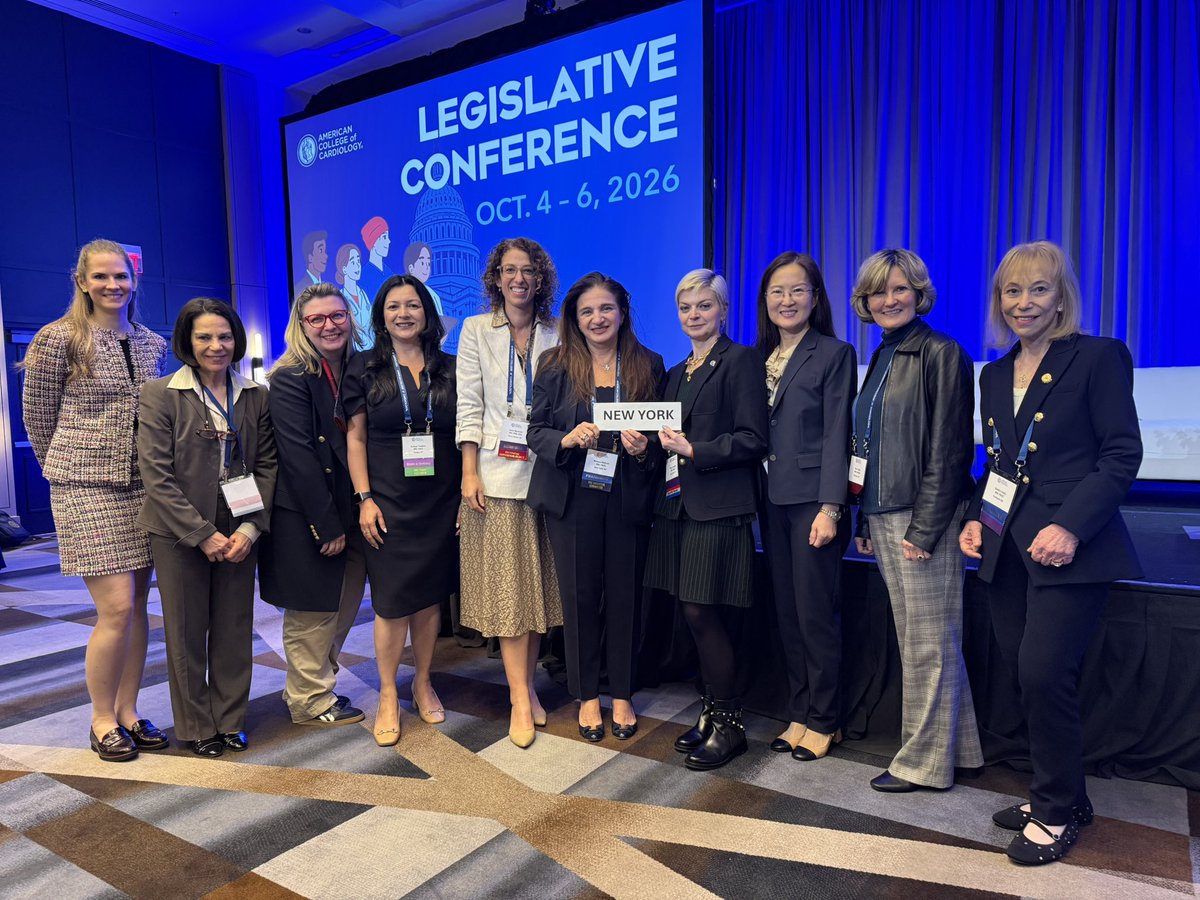 heartsmartpro's tweet photo. ACC President @Drroxmehran with her home Chapter @NYSCACC at ACC Legislative Conference 
#HeartHealth 
#MakeYourVoiceHeard 
#AdvocacyInAction 

@ACCinTouch @Cardiology @WomenAs1 @anna_bortnick @amytucker959 https://t.co/iaIXeDorbd