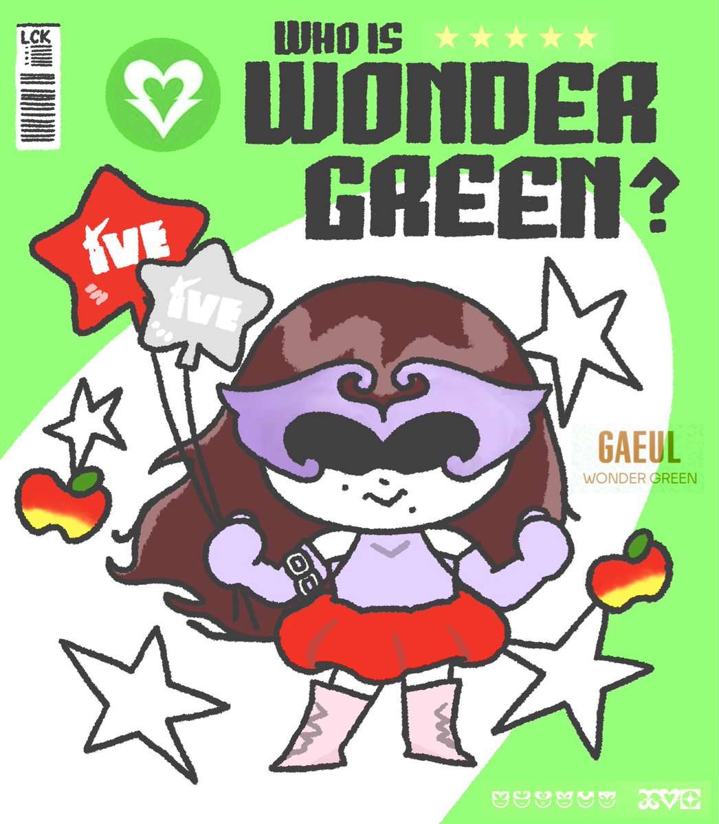 roks924s's tweet photo. WHO IS ‘WONDER GREEN’? 

💚🎈🌟🍎💪

#IVE #아이브 #가을 #GAEUL
#LooksCanKill #룩스캔킬
#김가을 #ガウル #秋ちゃん
#秋天 #金秋天 https://t.co/WVooo9Akua