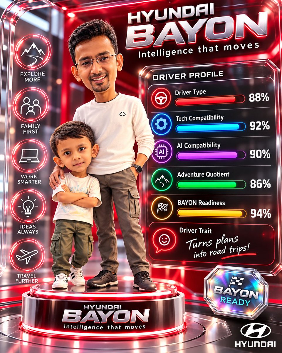 Chirag_90's tweet photo. @HyundaiIndia 

Hyundai AI next generation!!!!!
#LicenseToBAYON https://t.co/CFUb6v8rW3