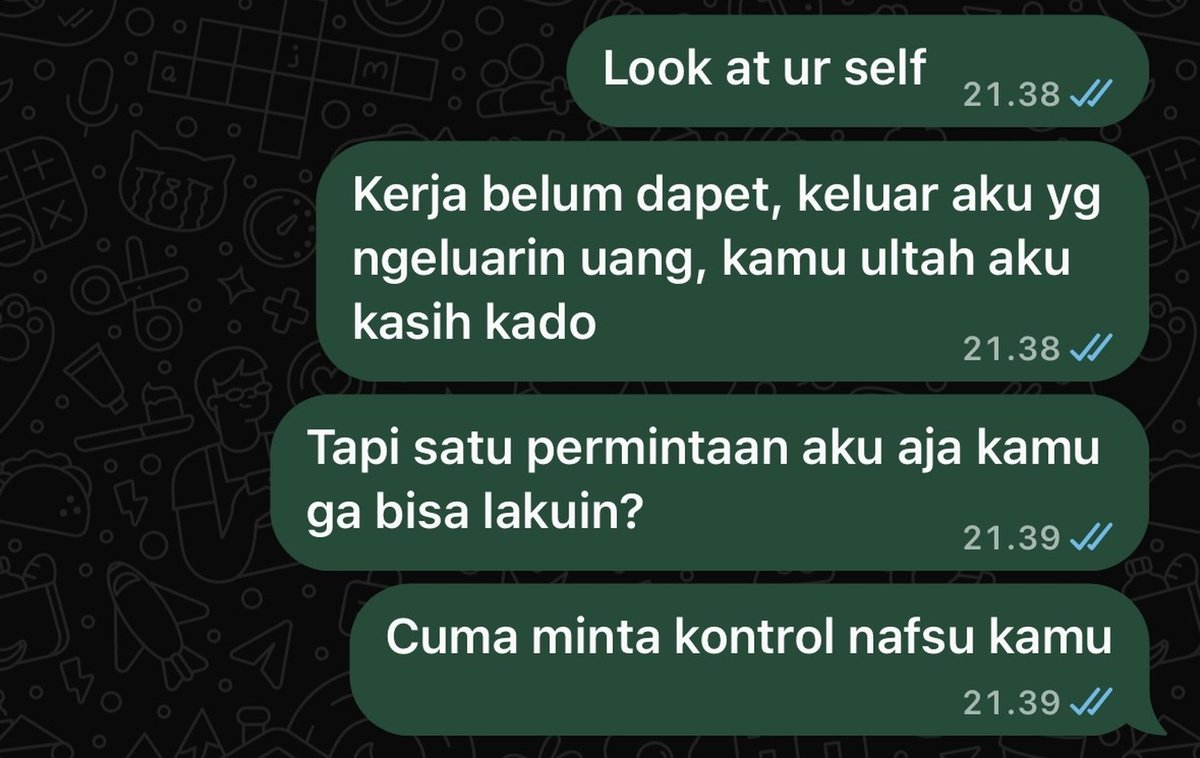 TanyarlBase's tweet photo. 💚 udah muak🥲 https://t.co/EchKIN3T33