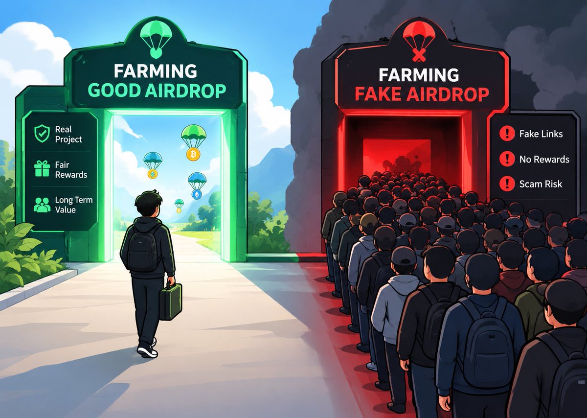 NishatYt86549's tweet photo. Not every airdrop is worth farming. 👀

✅ Real project
🎯 Fair rewards
📈 Long-term value

❌ Fake links
⚠️ Empty promises
🚨 Scam risk

Farm smart. DYOR. Stay safe. 🧠🔥

#Airdrop #Crypto #Web3 #DeFi #CryptoCommunity https://t.co/0btxupPTRP