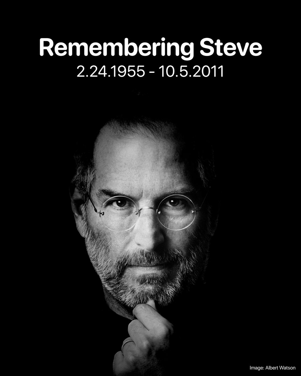 JordanSalonia's tweet photo. Steve Jobs was a true gift to the world. He completely changed it for the better &amp; there will never be another like him. As someone that worked at Apple for 10 years &amp; loved every day, I think often about Steve and the company he co-created and built into the thing we love. RIP. https://t.co/UxLCAQTWdG