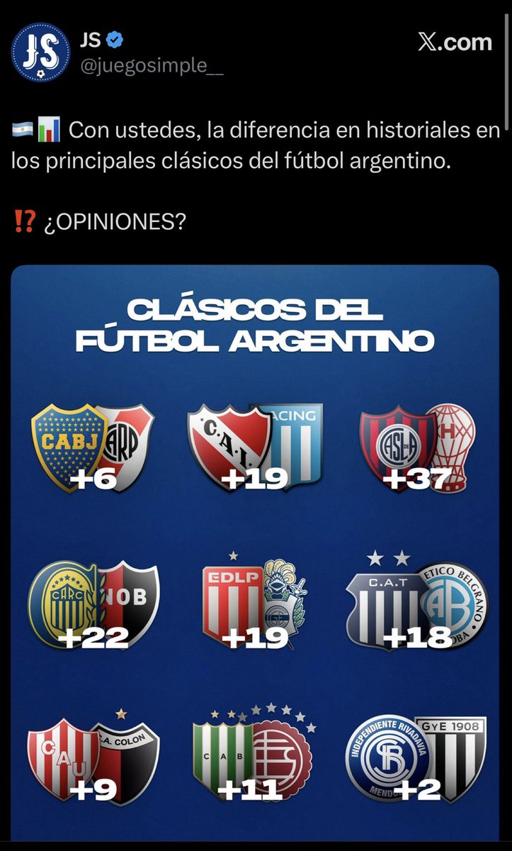 sosaramon24's tweet photo. A a pueden ver que hay 2 historiales. 

En uno se cuenta: Partidos oficiales (AFA + liga cordobesa)

En el otro se cuenta: Partidos oficiales (AFA + liga cordobesa) Y AMISTOSOS. 

Cual es el verdadero y cual el inventado.

Pd: NINGUN OTRO EQUIPO CUENTA ESOS PARTIDOS. NINGUNO https://t.co/I6z4Ri9M4x