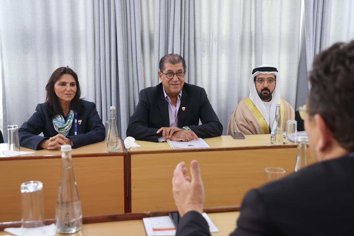 ShuraBahrain's tweet photo. 🔹وفد "الشعبة البرلمانية" يلتقي بوفود “مجموعة 12+” وفرنسا وأوكرانيا لتنسيق دعم مقترح مملكة البحرين بشأن مشروع البند الطارئ حول حرية الملاحة والأمن البحري
⬇️
https://t.co/V2utqcJPhS #ShuraCouncilBahrain
#مملكة_البحرين
#مجلس_الشورى_البحريني
#مجلس_النواب_البحريني
#bahrain
#ipu153 https://t.co/QK90Geh7QE