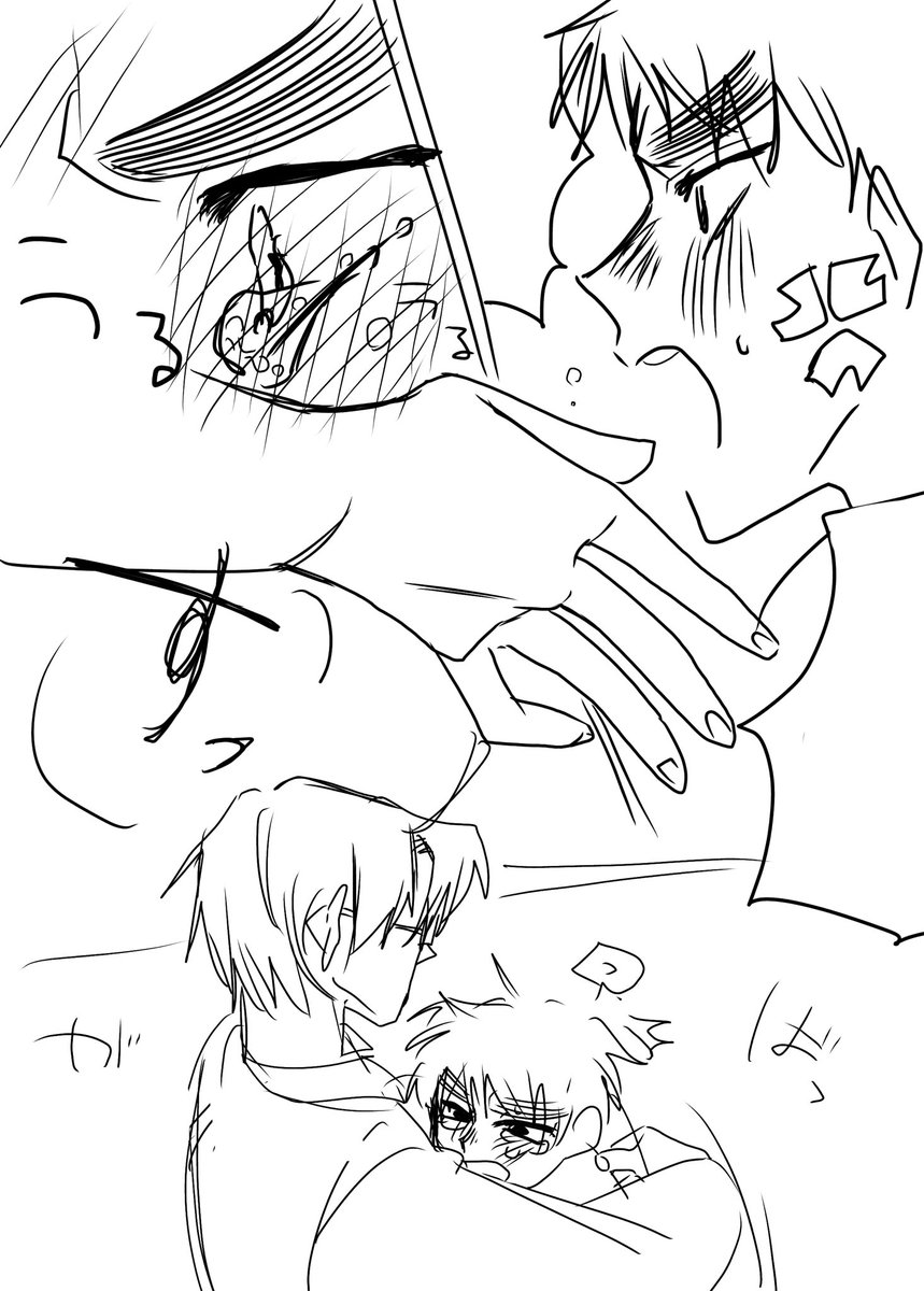 nikumann0602's tweet photo. べいえい！
体格差描くの好きすぎて誇張してしまう
泣く気無いのに泣いちゃった🐿 https://t.co/45yWA3AzG2