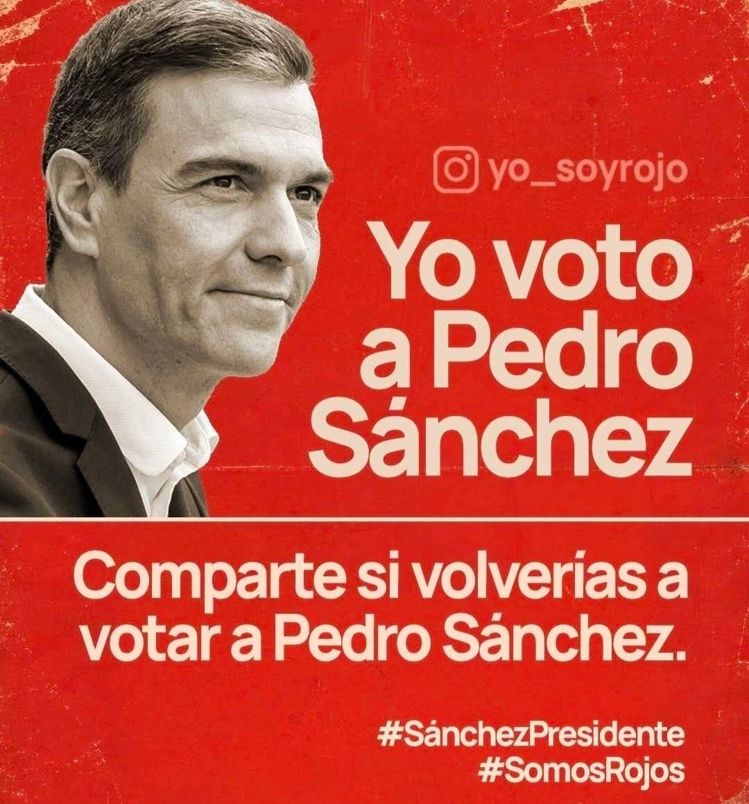 juanisuarez14's tweet photo. #YoConPedroSánchez 
#SoloSumaPSOE ✌️🌹 https://t.co/ltt2oXxvJy