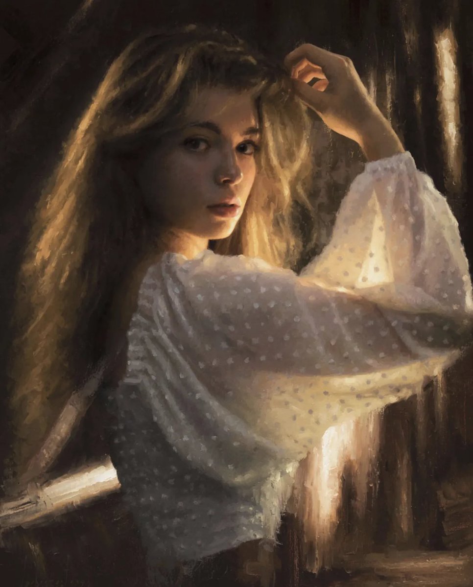 XbKarlo's tweet photo. [Once a curious girl, I greedily glaze the world's art, then go to the gallery to admire every exquisite work, this feeling is so nice.] https://t.co/V96R7FupLU