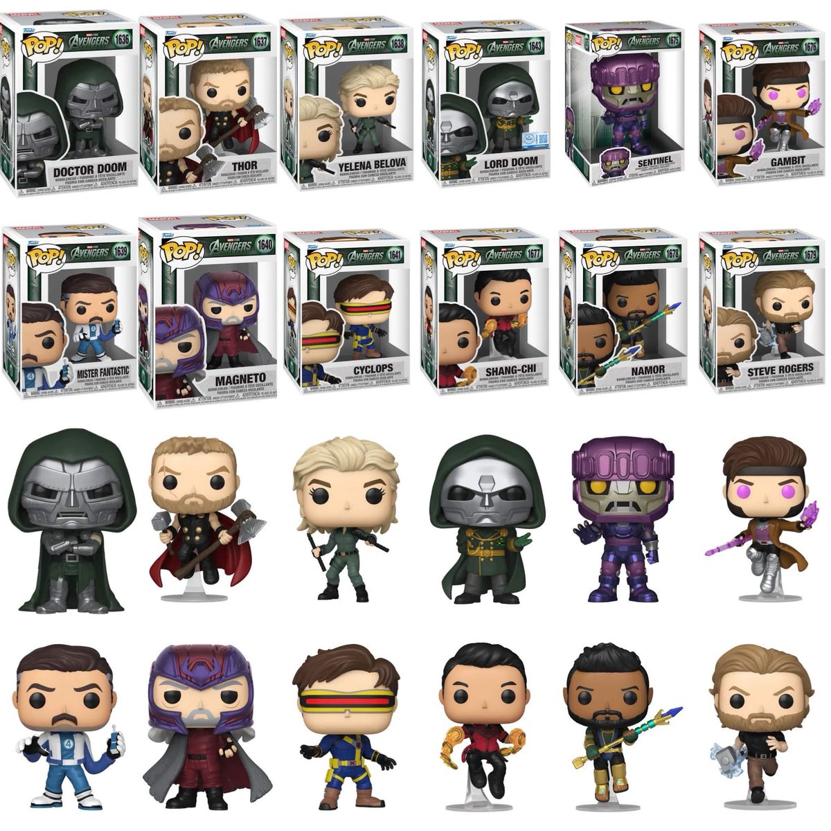 funkoinfo_'s tweet photo. Full look at the Avengers: Doomsday Funko Pops! 

#avengersdoomsday https://t.co/MbQWx2tAzm