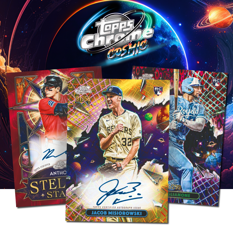 FastBreakCards's tweet photo. ‼️🔥 2026 Topps Cosmic Chrome® Baseball #ad 

$489.99

https://t.co/GXddLKYGBb https://t.co/KTvPBIQmws