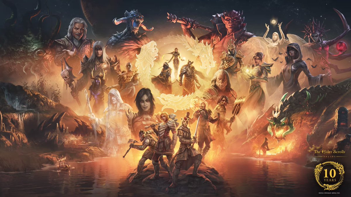 ConsejoDeNirn's tweet photo. 🌙 Descansad, valientes del Consejo de Nirn. Cerrad los portales, guardad los mandobles y dejad que Secunda y Masser iluminen vuestra noche.
Que ni los príncipes daédricos se atrevan a perturbar vuestro descanso.⚔️✨
@TESOnline_ESP #ESOFam https://t.co/nk167kBDtw