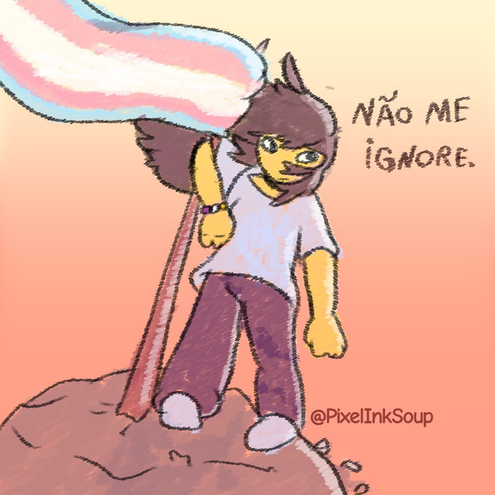 PixelInkSoup's tweet photo. Fiquem bem meus amores trans https://t.co/1QNWZS6Pwz