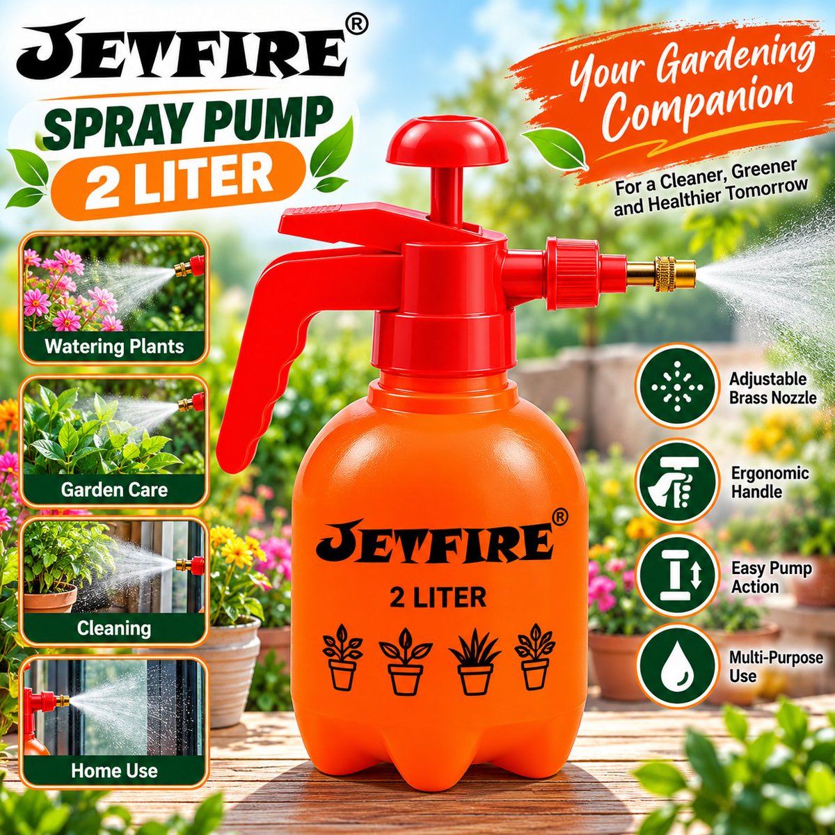 JetFireTools's tweet photo. 💦🌿 JetFire Tools Pressure Spray Pump – 2 Liter 🌿💦

🛒 Shop Now: https://t.co/F016EUQiao

#JetFireTools #PressureSprayPump #2LiterSprayer #GardenSprayer #HandSprayer #GardeningTools #GardenTools #PlantCare #HomeGardening #TerraceGardening https://t.co/ec38B4k6ca