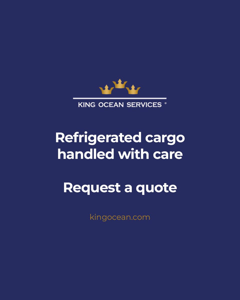 KingOceanSvc's tweet photo. King Ocean Services moves refrigerated cargo from Peru to the U.S. with consistent service for temperature-sensitive products.
📩 Contact us to ship fresh blueberries and other refrigerated goods from Peru: https://t.co/ugBfMpC6oG
#reefercargo #coldchainlogistics #perutrade https://t.co/Ju4ct3kmwn
