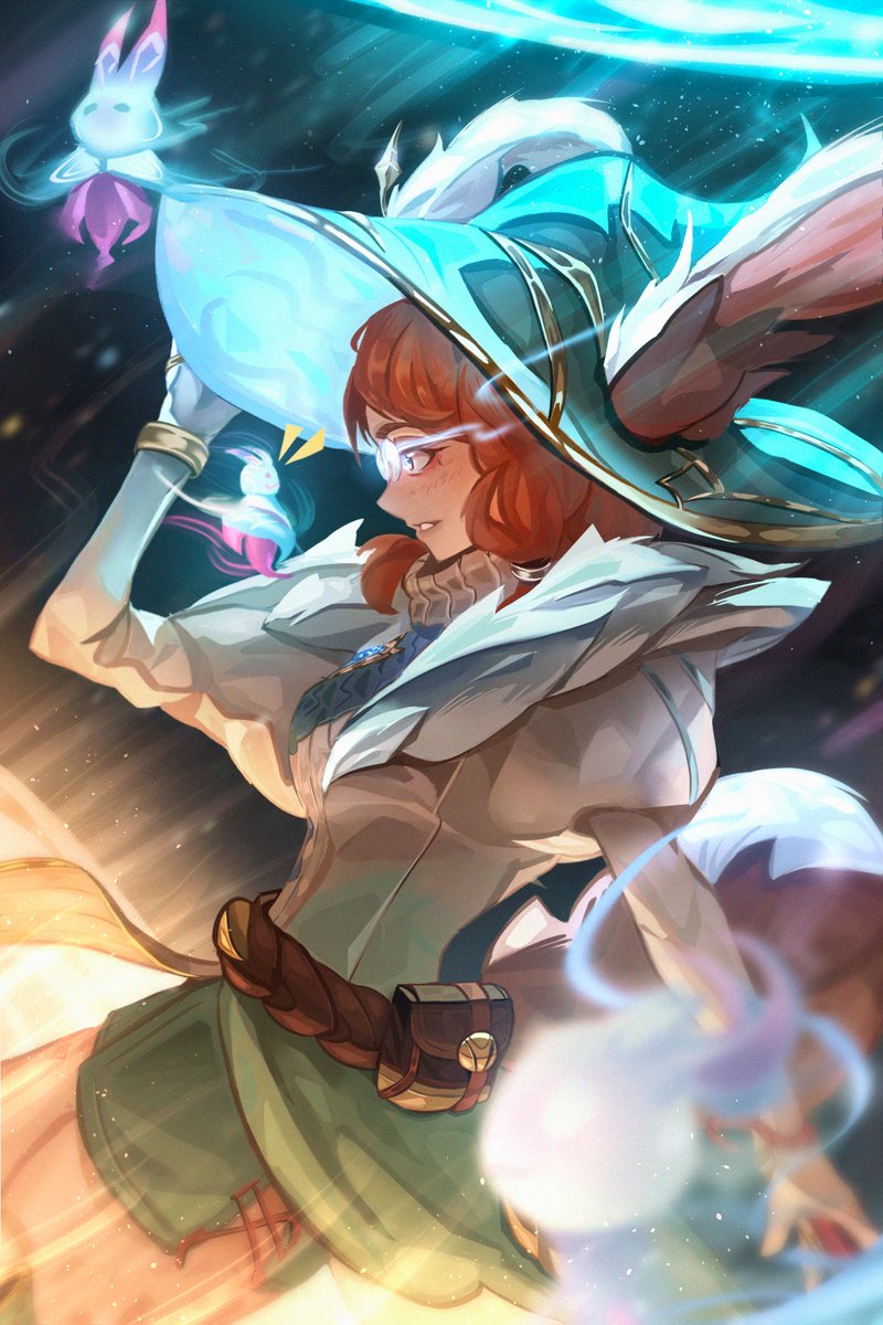YanwenSesame's tweet photo. MY WORLDS CONVERGE!
#LeagueOfLegendsFanArts #aurora https://t.co/TF9sLxuhJ3