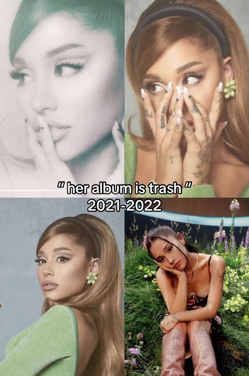 itsarianait's tweet photo. people really care more about what she’s doing than their own lives fr 😭 https://t.co/6ZDapePmBW