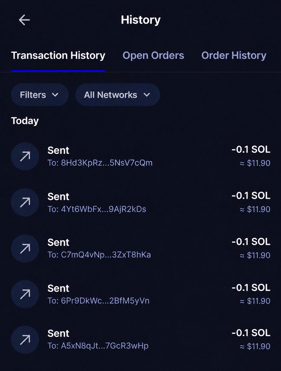 hunt_x_trading's tweet photo. Sent you $SOL

@LimXone1

@cassavalz

@AgonW3

@KelvinOkey1

@citysznn
 
Who's next? Like + Done. Turn my notifications on 🔔 https://t.co/kzKsysHoOZ