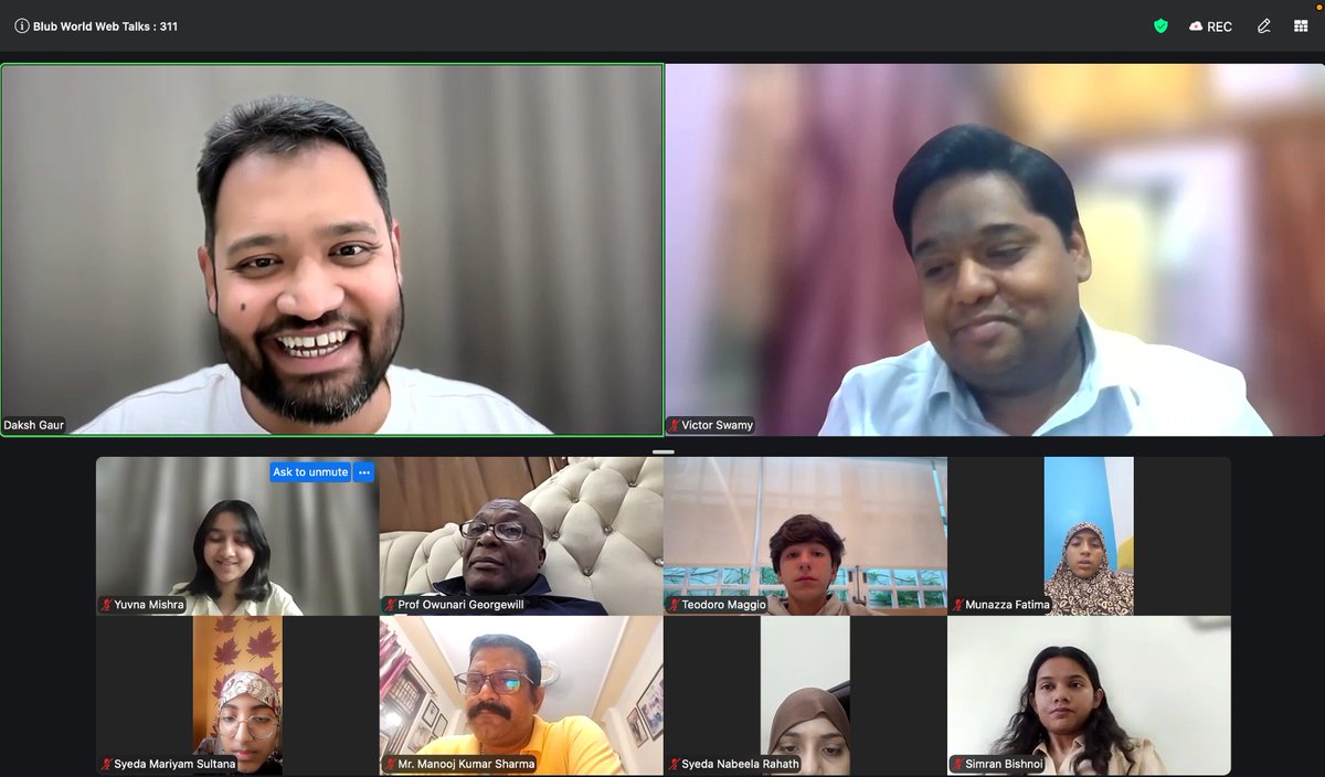 BlubWorld's tweet photo. 💡 Financial Success or Personal Fulfilment?

A glimpse into BWWT 311! 🎙️

Education leaders explored what schools should truly prepare students for — financial success, meaningful careers, purpose, happiness, or a balance of it all?

What’s your take? 💬

 #BlubWorldWebTalks https://t.co/cRkFD1D9Q4
