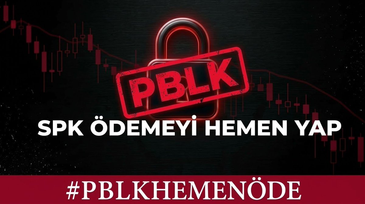 yaziliminfethi's tweet photo. SPK PBLK Ödemesini yapmak için neyi bekliyorsun?

Satışımızı yaptık hiçbir risk yokken takas sistemine girdik fonun bize borcu olan PBLK ödememizi hemen ödemeni istiyoruz!

#PBLKhemenöde https://t.co/qiL0cfyWjq