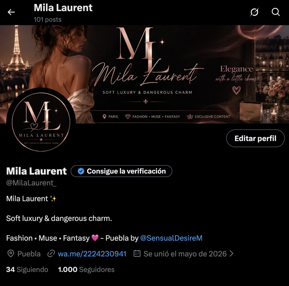 MilaLaurent_'s tweet photo. @MilaLaurent_ 

Amores 🥳🎉💜

Llegamos a los 1000 seguidores, por tanto, seguiremos 2 dias mas con la promo con #VanessaWan.

Al seguidor 1000 le daremos descuento extra, pero necesita reclamarlo.

@LaFruteriaApp
@JaviDiazAkah https://t.co/P0k9dt9KvB