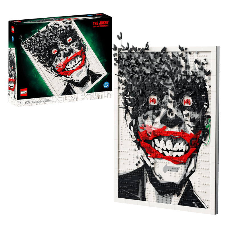 NowInStock's tweet photo. #ad #toys #lego #bricks #building  

LEGO DC Comics Super Heroes: The Joker Wall Art Comic Cover (67012) now available for Preorder for $169.99 here at LEGO Shop: https://t.co/g05OdPlIyQ https://t.co/hC6elWE9IP