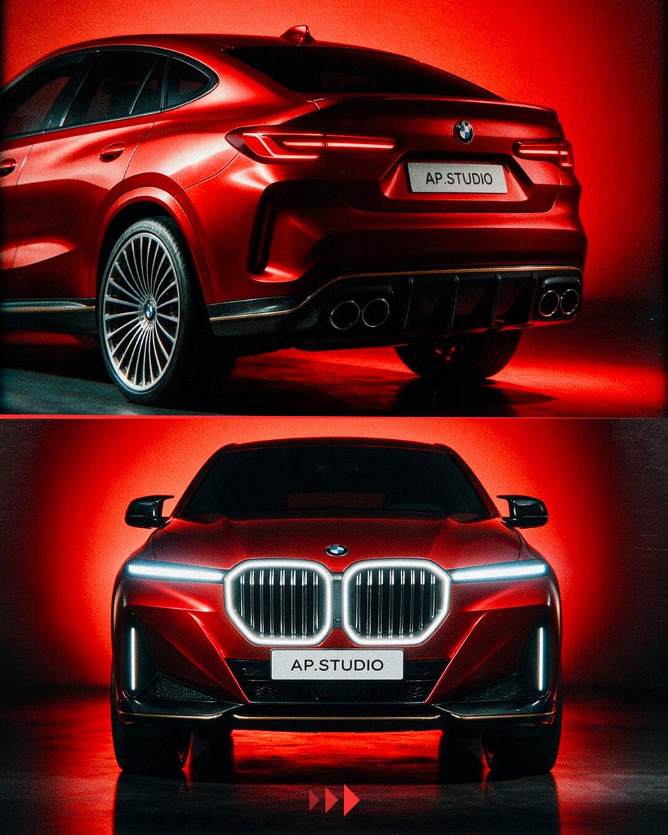 autoevolution's tweet photo. This isn’t a regular X6, but an Alpina XB6, and it was envisioned by @ap.studio.974 and shared on social media not long ago. The CGI-infused model features a quite cool front fascia with a pair of slim daytime running lights flanking the kidney grille that’s illuminated.
#alpina https://t.co/CZkIW4nWZr