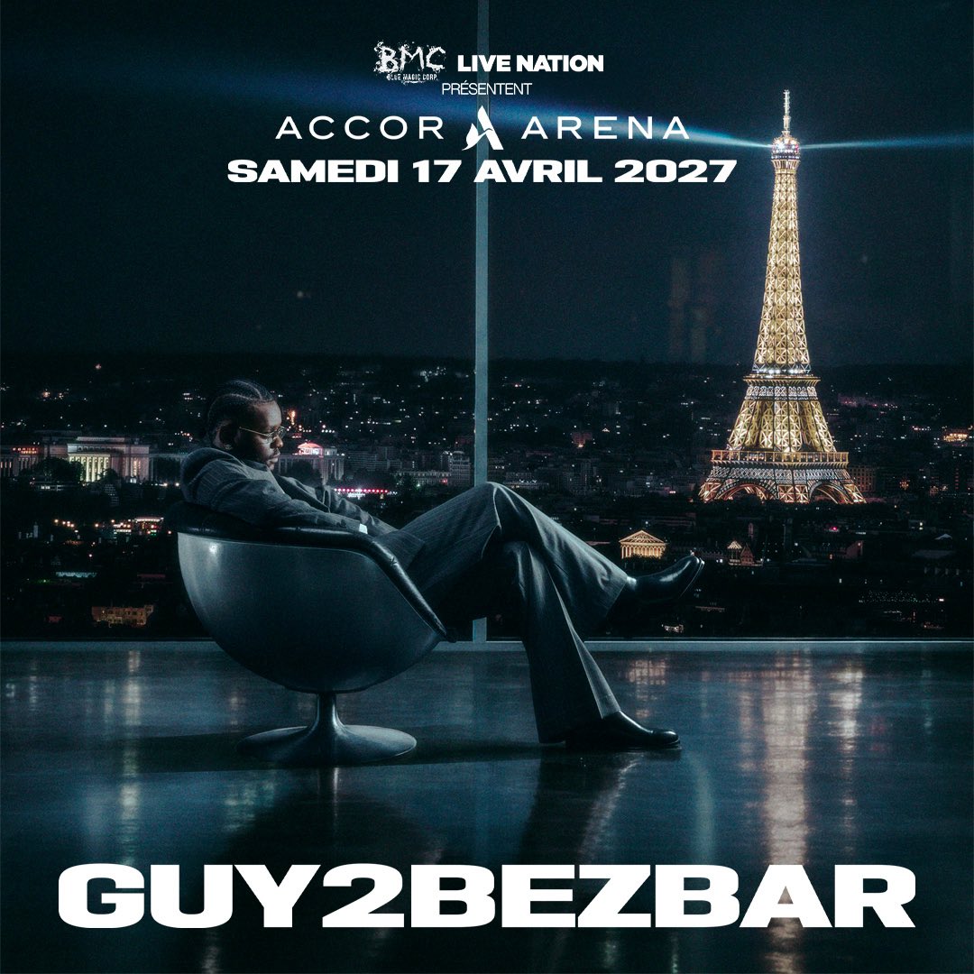 Guy2Bezbar's tweet photo. We are Jeunesse Dorée… 
ACCOR ARENA 17 AVRIL 2027 🗼⚔️ 
Ouverture des preventes Accor Arena : 
Demain, Mardi 6 octobre à 10h 
Ouverture de la billetterie générale : 
Mercredi 7 octobre à 10h https://t.co/FEtmD426WT