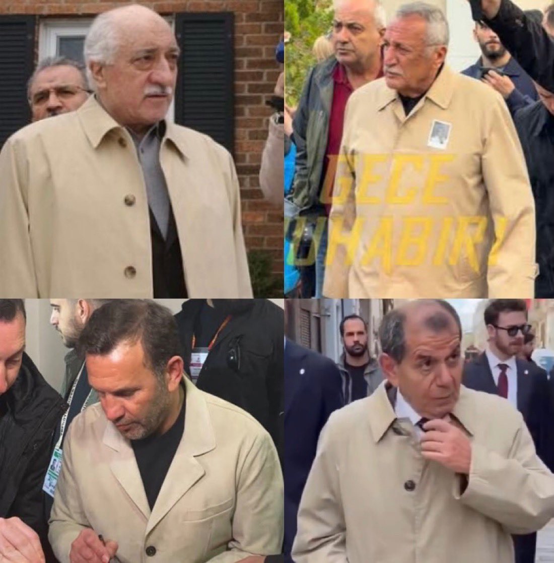 DenizAkkaya__'s tweet photo. Bugün İbrahim Hacıosmanoğlu gelen çelenki paylaşarak “arkamda bu güç var” dedi.

Dün Dursun Özbek ve Okan Buruk giydiği paltolarla “arkamızda bunlar var” diyerek mesaj verdi.

Bu bir iletişim stratejisidir. https://t.co/u0ICTuRScX