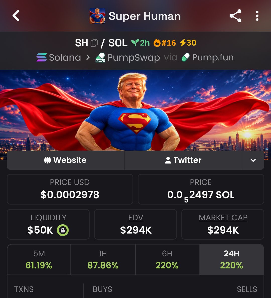 Massivepumpmast's tweet photo. Dropped $SH at a $1.6K market cap inside my private group — and it’s now pushed toward $294K. 🚀
The early setup was there. Those who were paying attention caught it early.
Follow me and join the TG group + Discord to stay updated on the next opportunities. 💯
#Crypto #Trading #Altcoins #Solana

CA: HVEyhCnbmSLWYmxmYC9gc2tvUDmWSm1ayeai4LVTpump